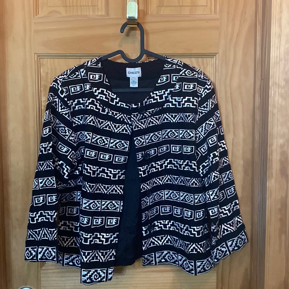 Chico’s Buttoned Jacket - image 2